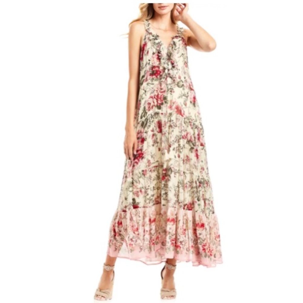 Secret Mission Maxi Dress Floral Size S NWT $528.00